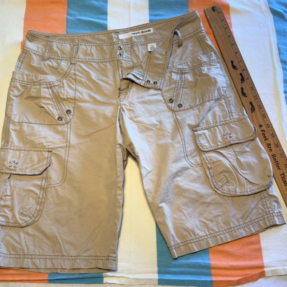 DKNY shorts.